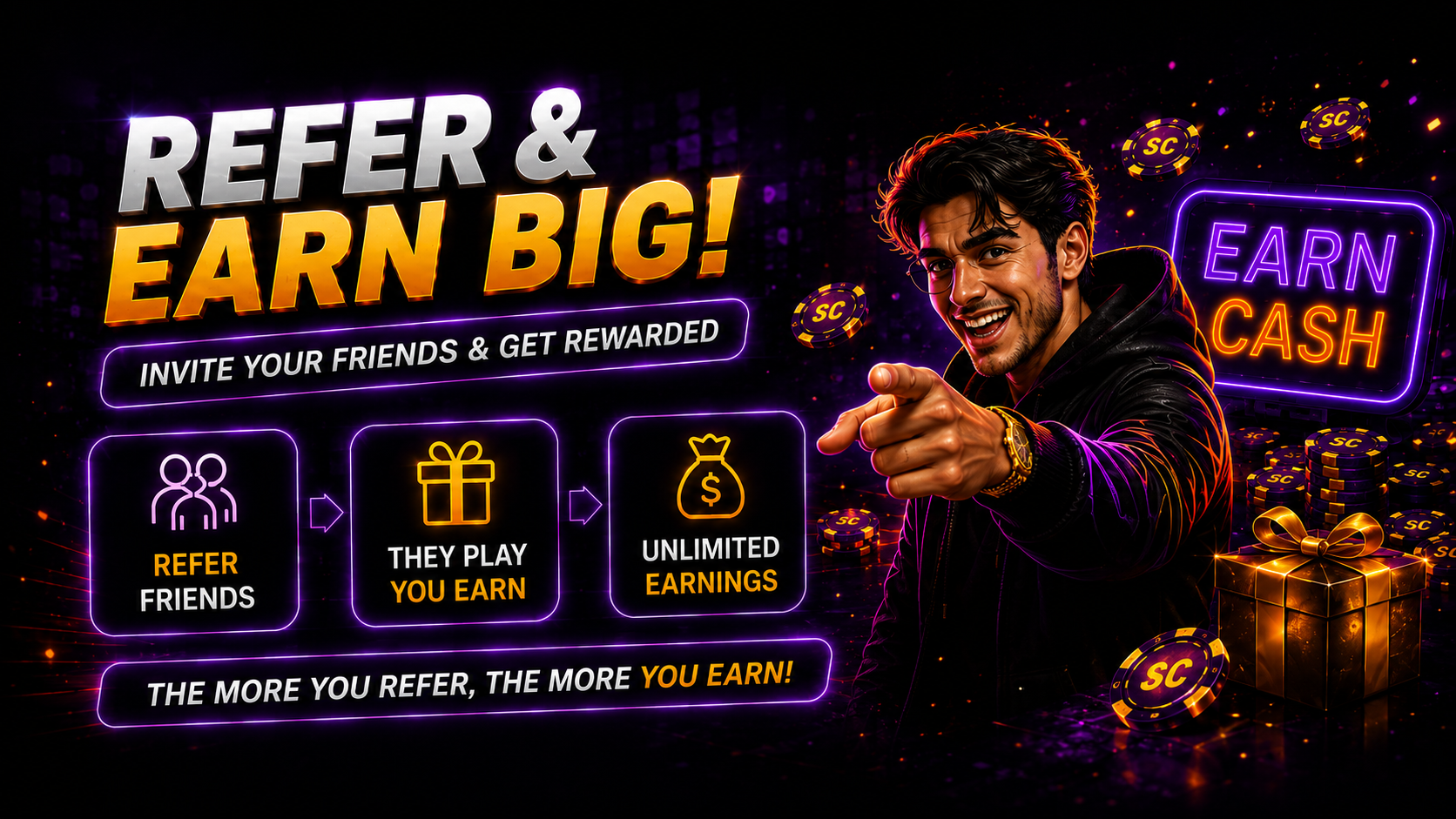 Refer & Earn Big