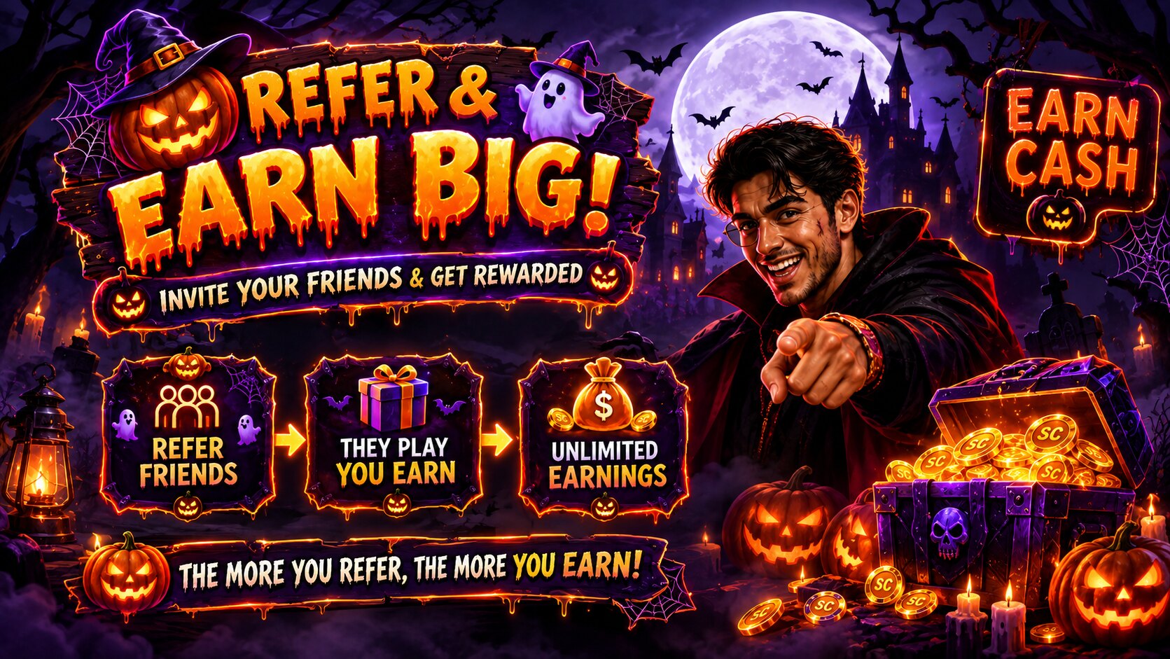 Refer & Earn Big