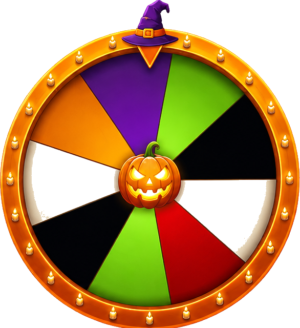 Halloween prize wheel